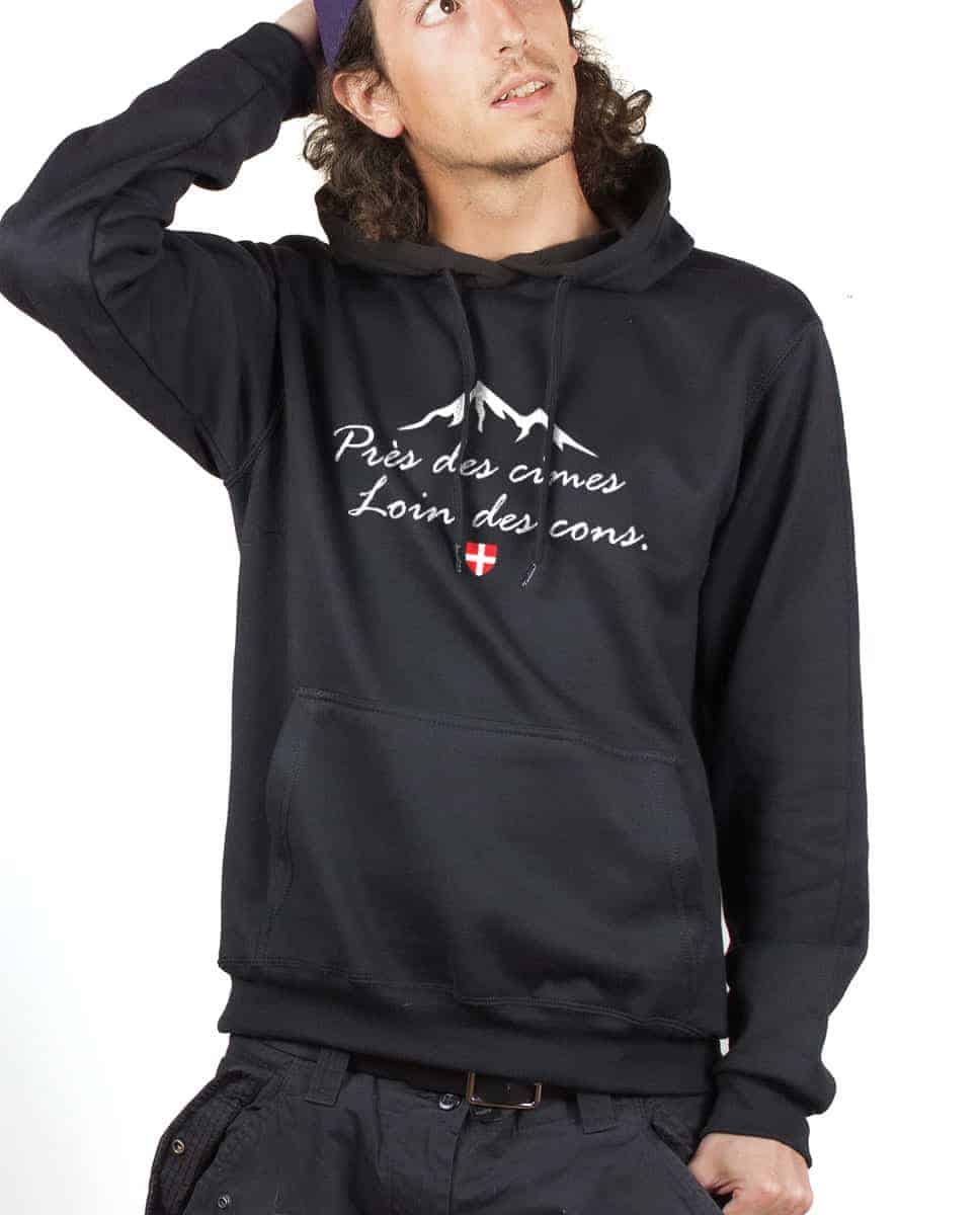 SWEAT HOMME : PRES DES CIMES LOIN DES CONS – Image 19