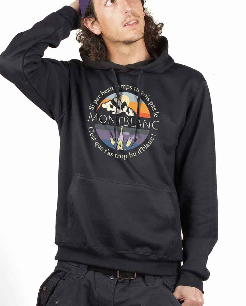SWEAT HOMME : SI TU VOIS PAS LE MONT BLANC – Image 8