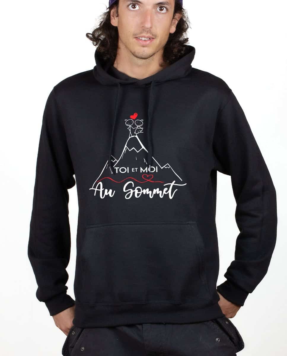 SWEAT HOMME : TOI ET MOI AU SOMMET – Image 2