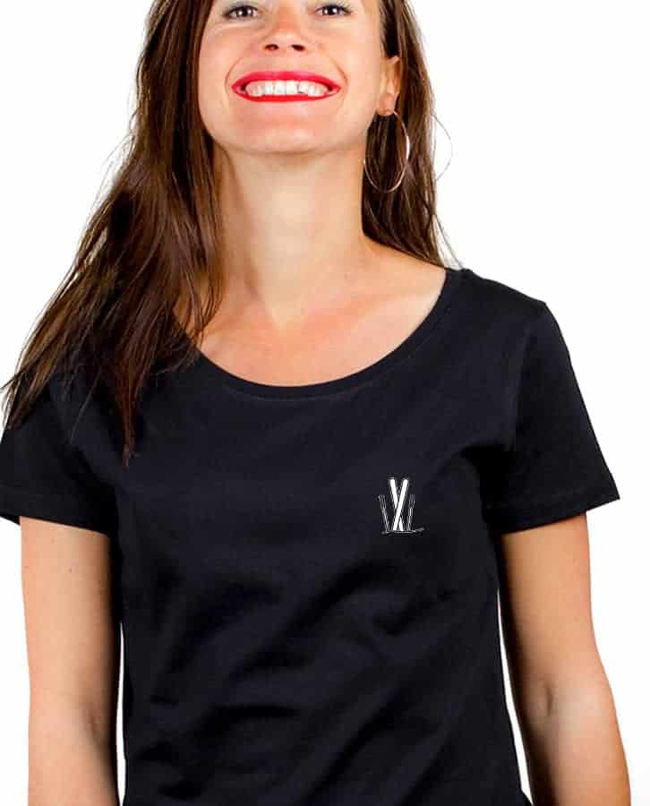 T-SHIRT FEMME : Ski picto – Image 3