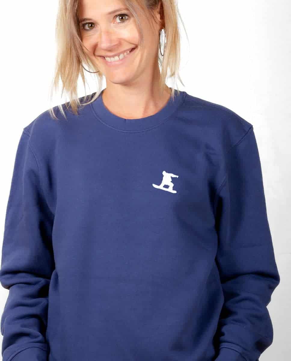 PULL FEMME : Snowboard picto – Image 4