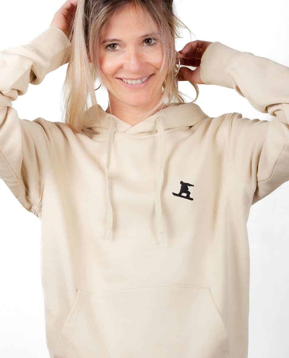 SWEAT FEMME : Snowboard picto – Image 3