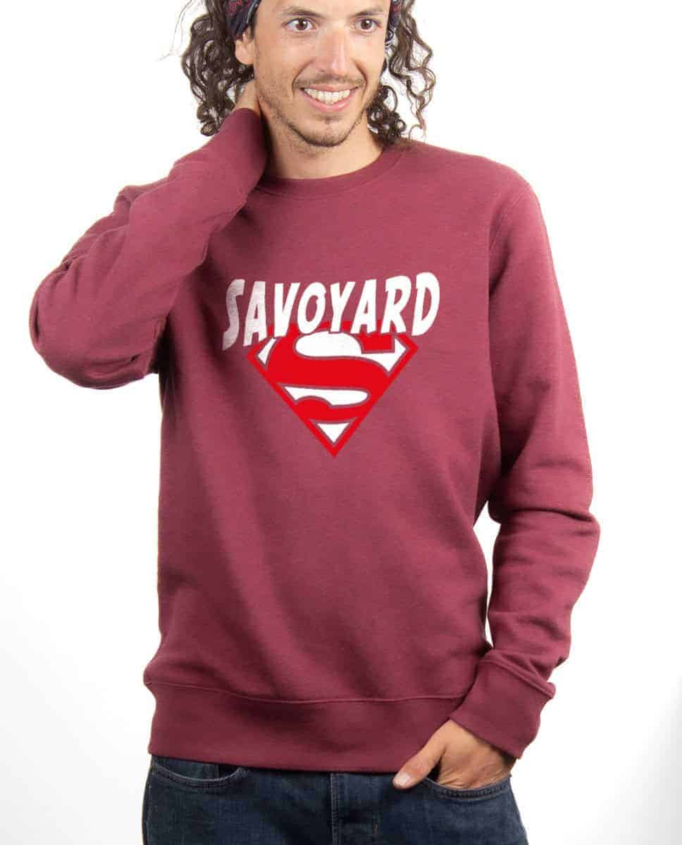 PULL HOMME : Superman Savoyard – Image 3