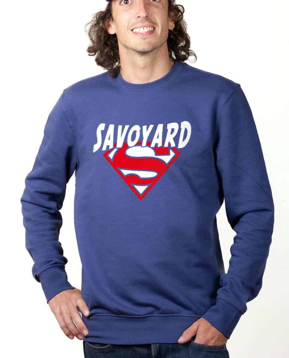 PULL HOMME : Superman Savoyard – Image 4