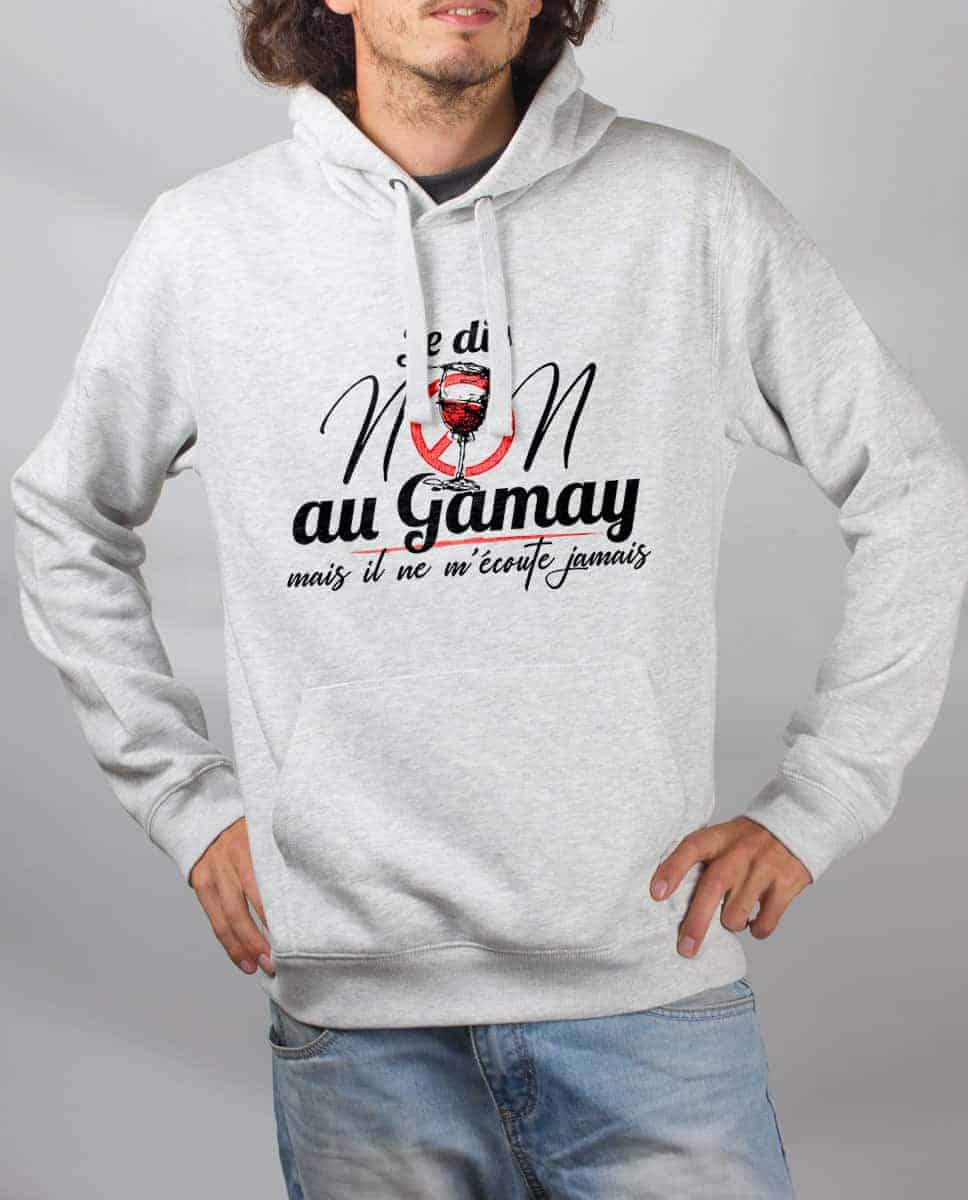 SWEAT HOMME : JE DIS NON AU GAMAY – Image 5
