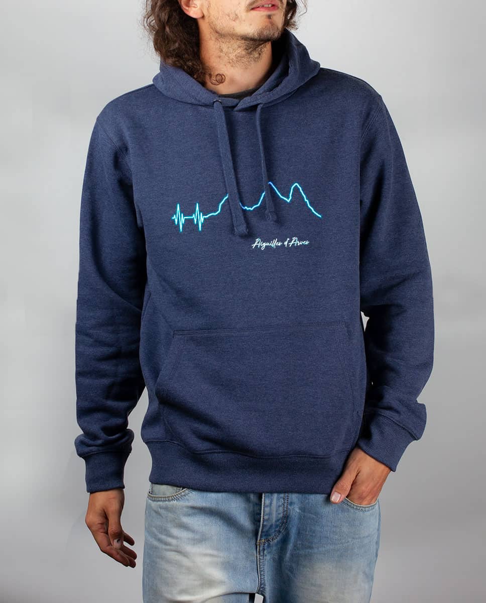 SWEAT HOMME : BATTEMENTS DE COEUR AIGUILLES D ARVES – Image 6