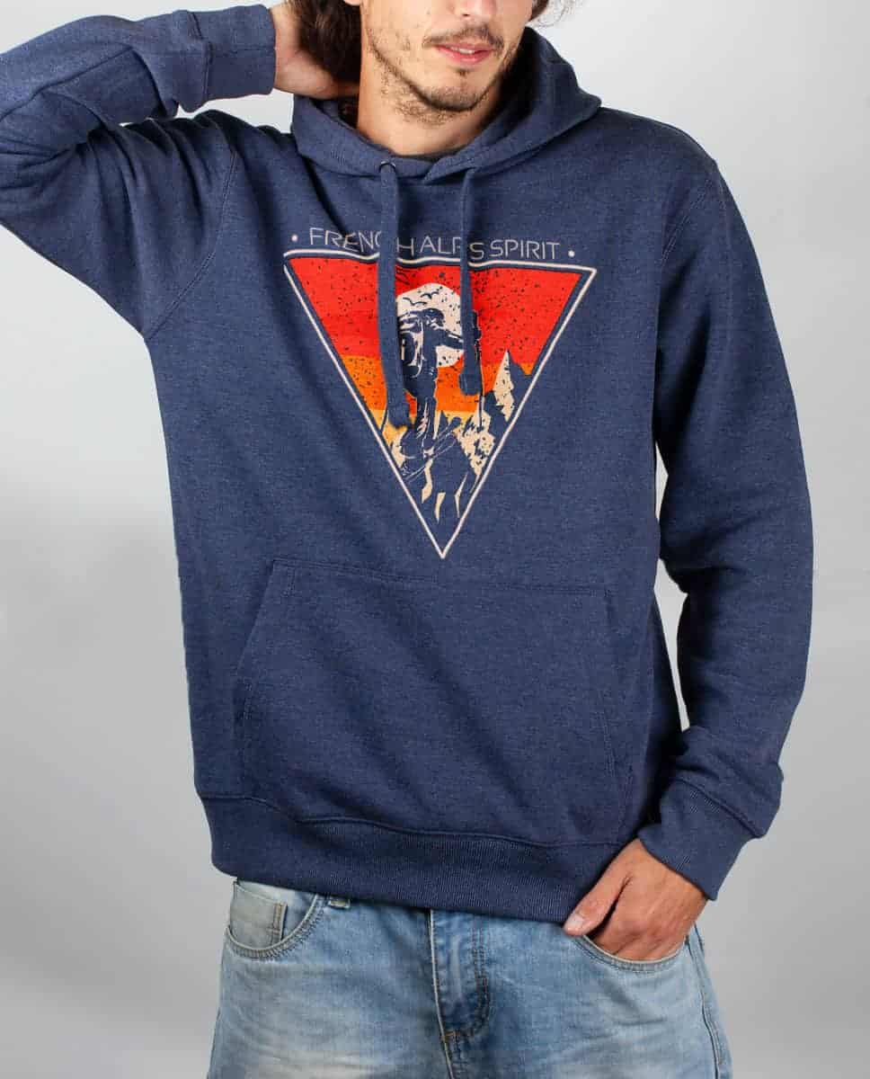 SWEAT HOMME : FRENCH ALPS SPIRIT SKI DE RANDO – Image 6
