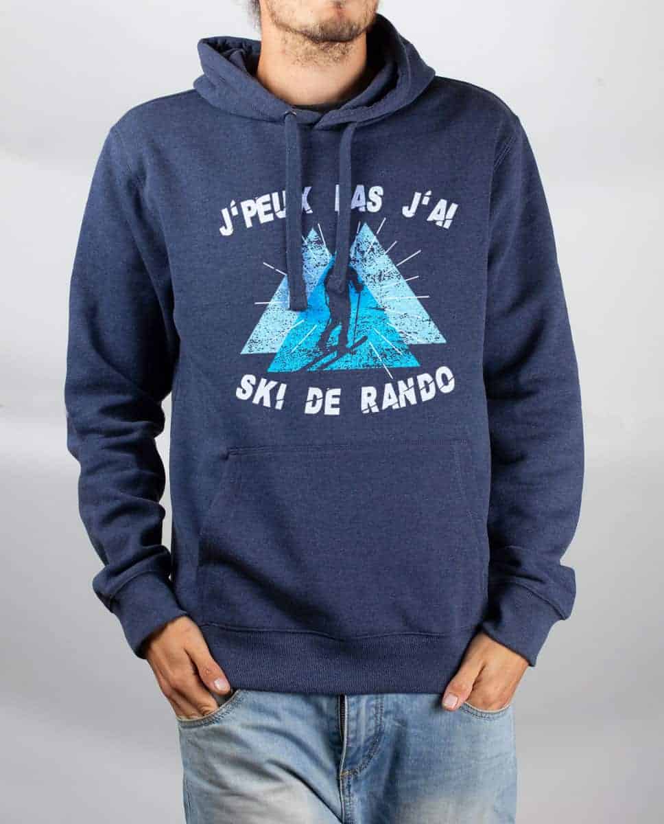 SWEAT HOMME : J'PEUX PAS J'AI SKI DE RANDO – Image 6