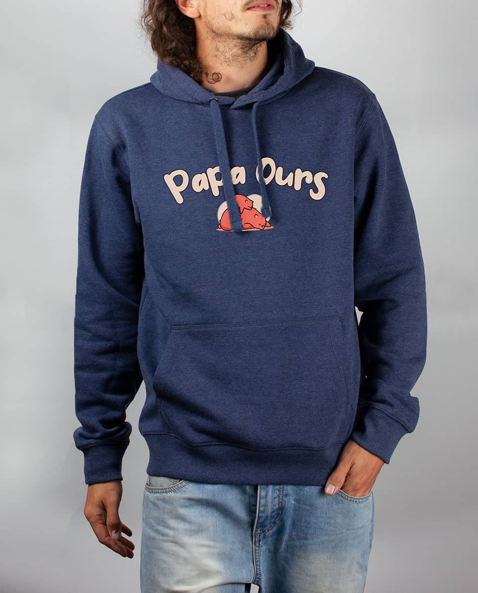 SWEAT HOMME : GROS LOUP DES BOIS – Image 6