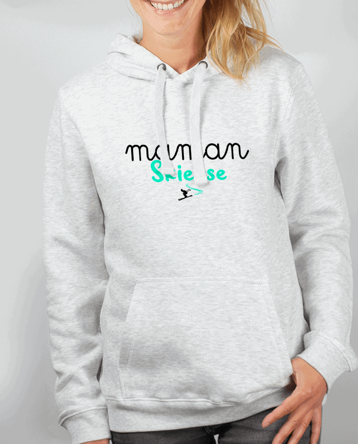SWEAT FEMME : MAMAN SKIEUSE – Image 2