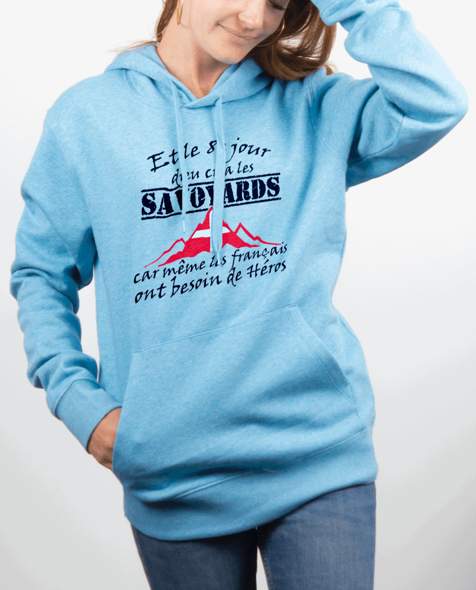 SWEAT FEMME : DIEU CREA LES SAVOYARDS – Image 3