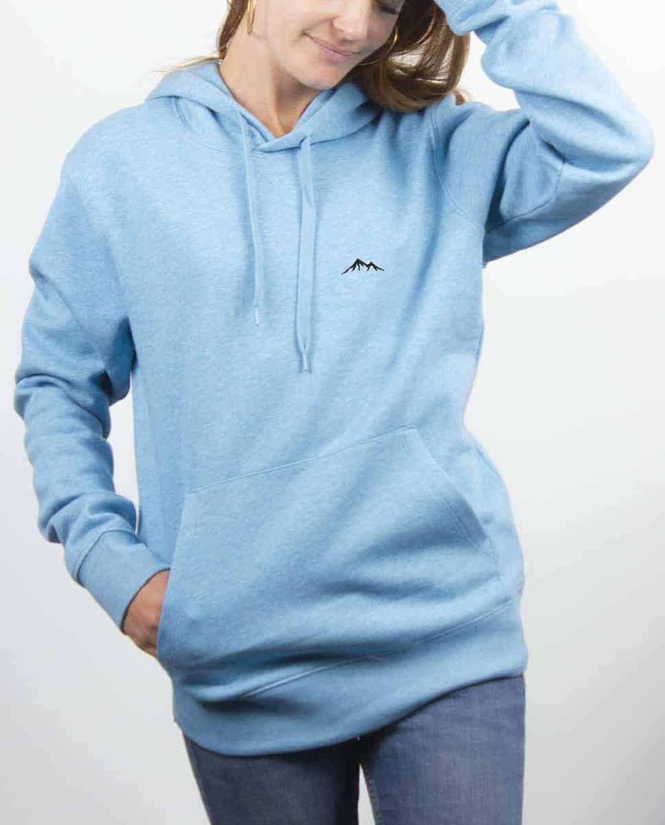 SWEAT FEMME BRODE : MONTAGNE – Image 2