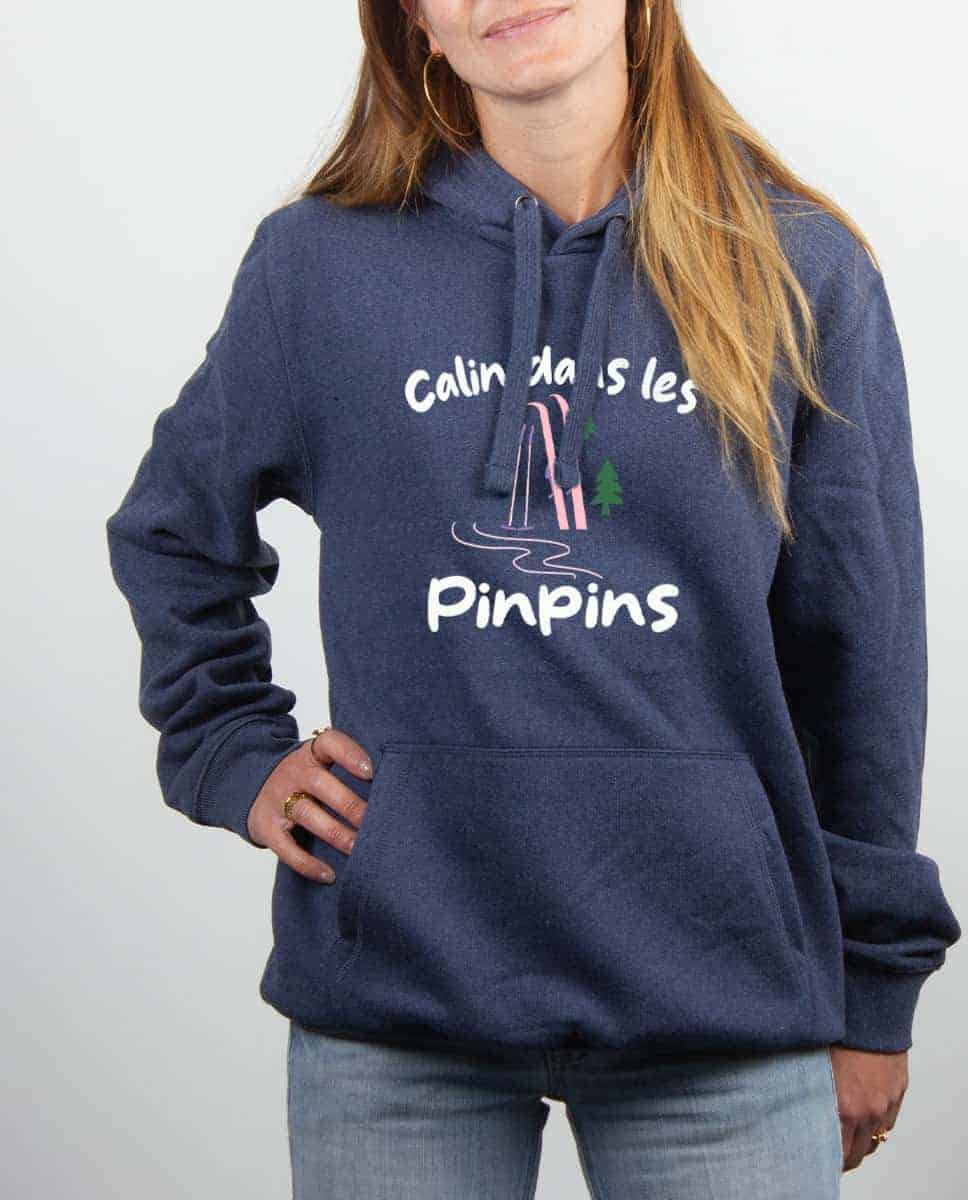 SWEAT FEMME : CALIN DANS LES PINPINS – Image 3