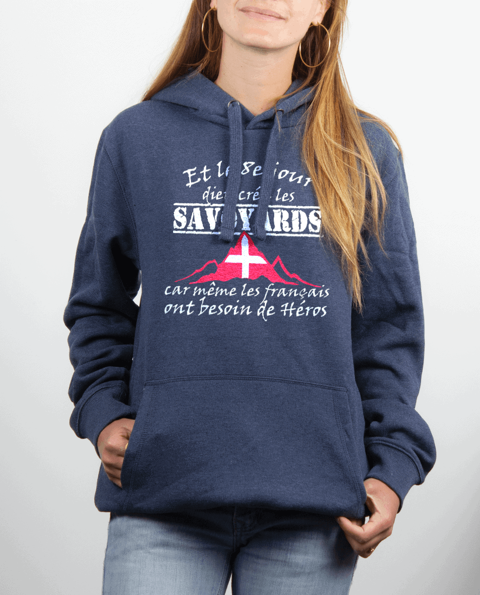 SWEAT FEMME : DIEU CREA LES SAVOYARDS – Image 4