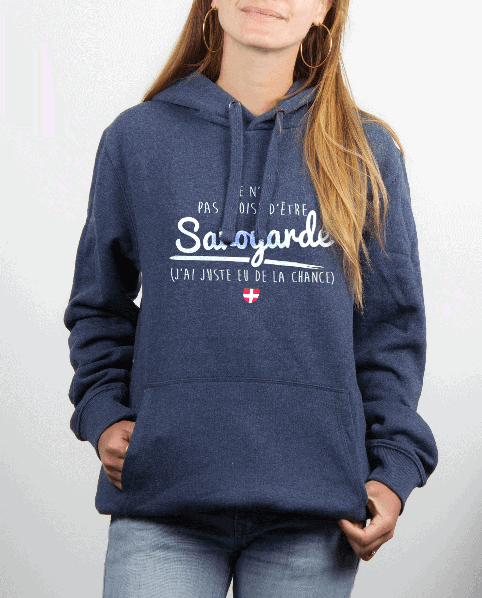 SWEAT FEMME : JE N'AI PAS CHOISI D'ÊTRE SAVOYARDE – Image 3