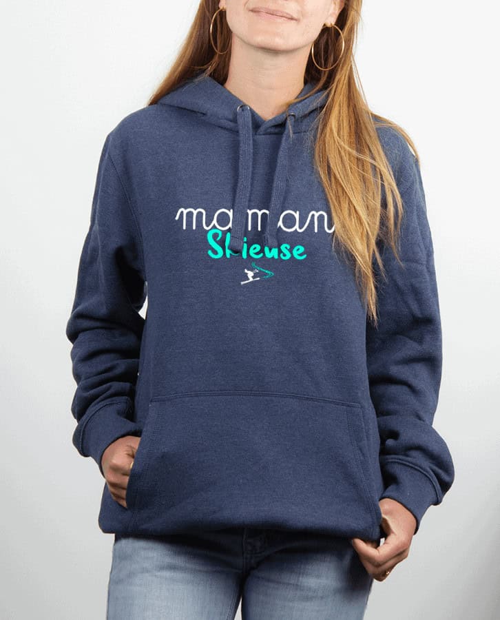 SWEAT FEMME : MAMAN SKIEUSE – Image 4