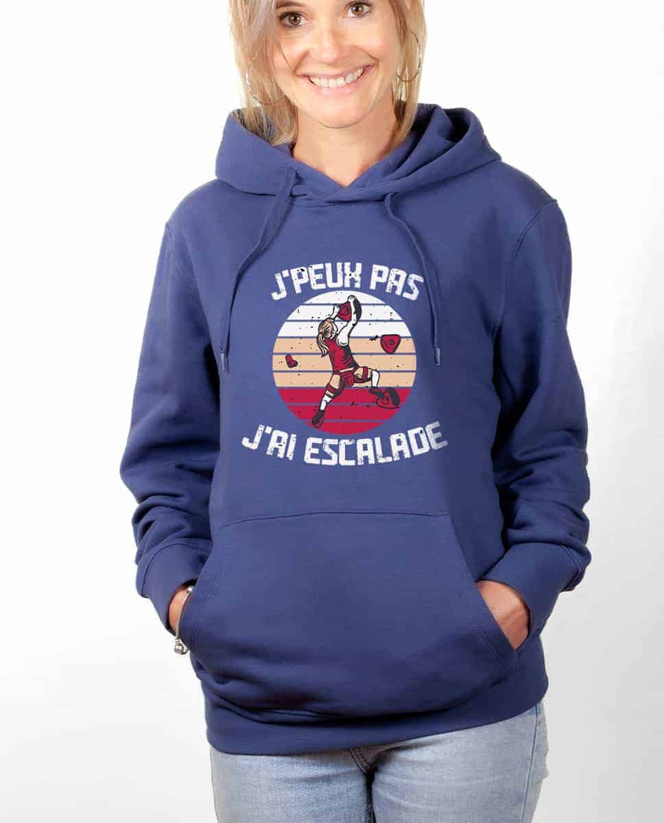SWEAT FEMME : J'PEUX PAS J'AI ESCALADE – Image 8