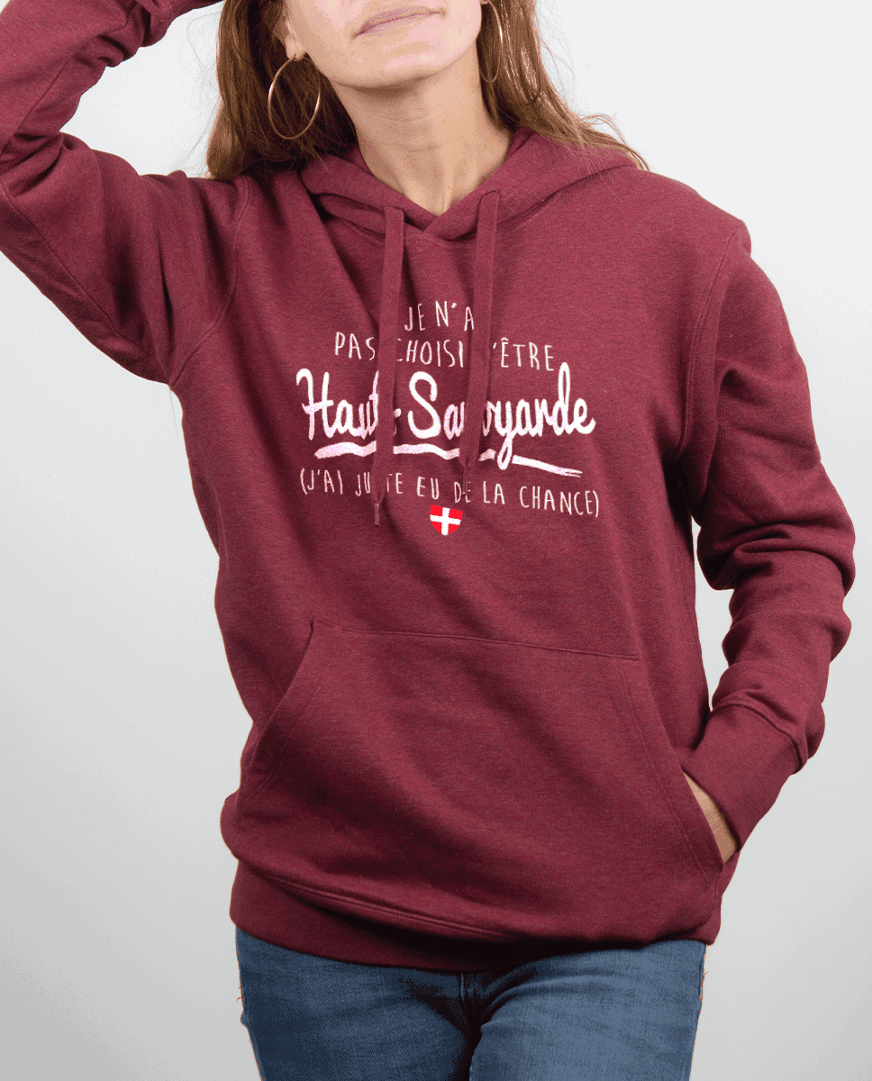 SWEAT FEMME : JE N’AI PAS CHOISI D’ÊTRE HAUT SAVOYARDE – Image 4