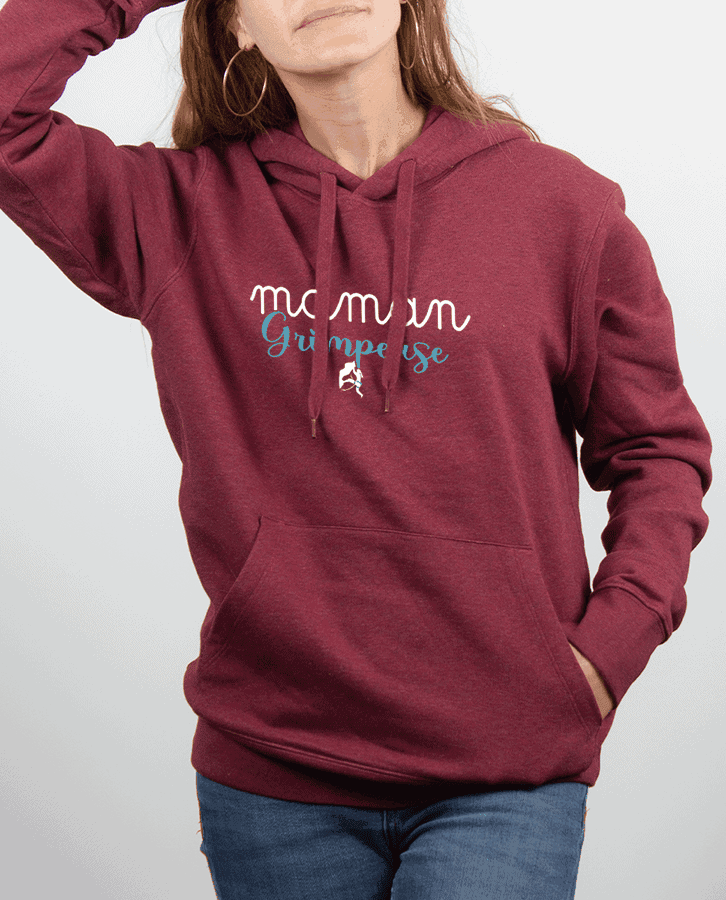 SWEAT FEMME : MAMAN GRIMPEUSE – Image 2
