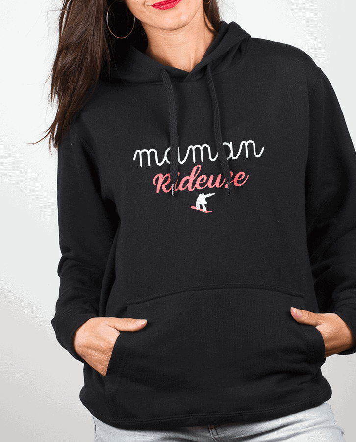 SWEAT FEMME : MAMAN RIDEUSE – Image 2