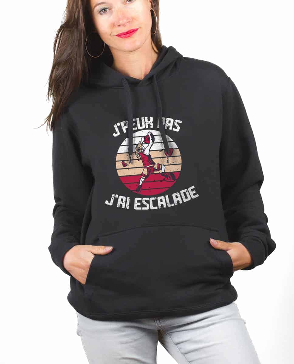 SWEAT FEMME : J'PEUX PAS J'AI ESCALADE – Image 10
