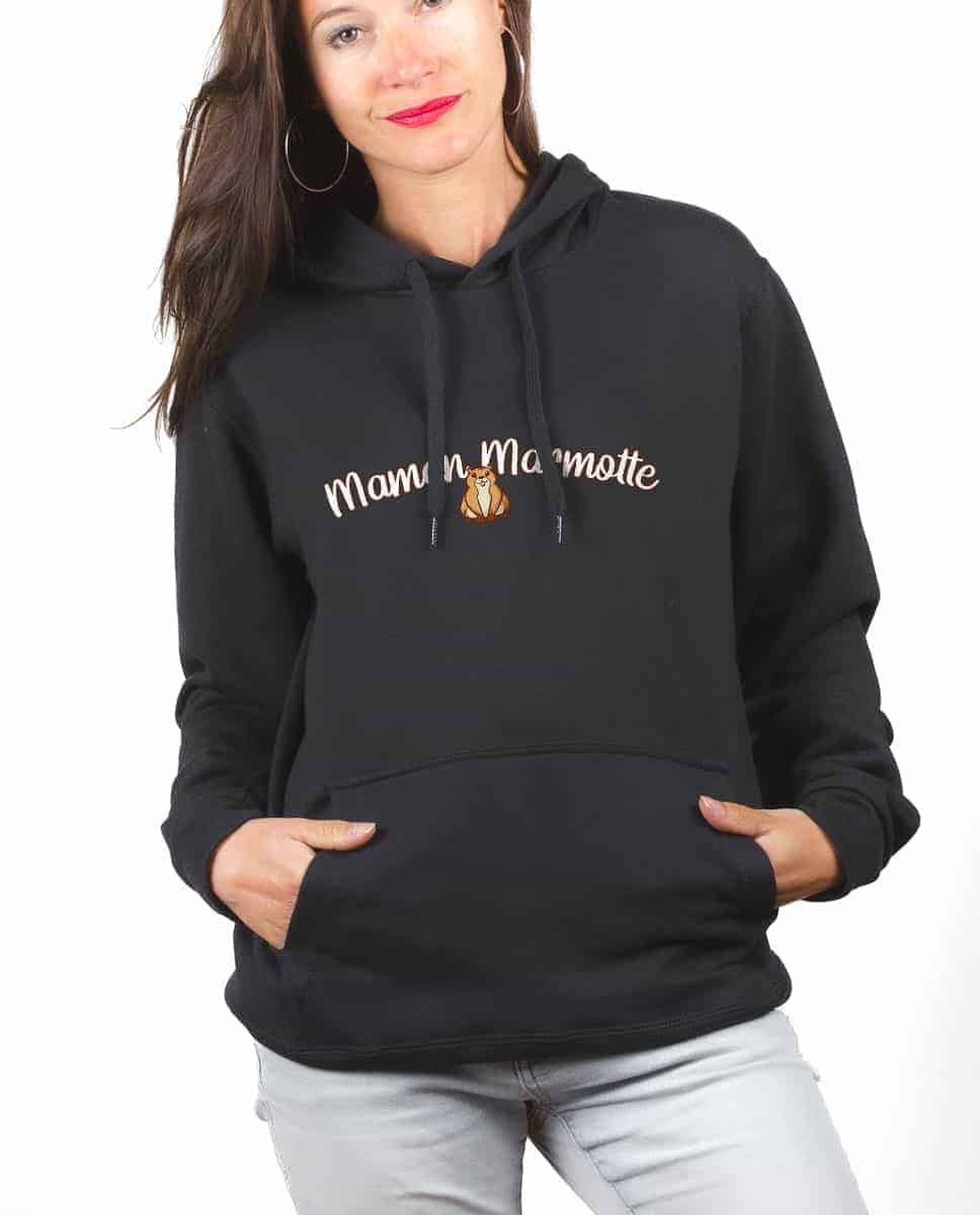 SWEAT FEMME : MAMAN MARMOTTE – Image 11