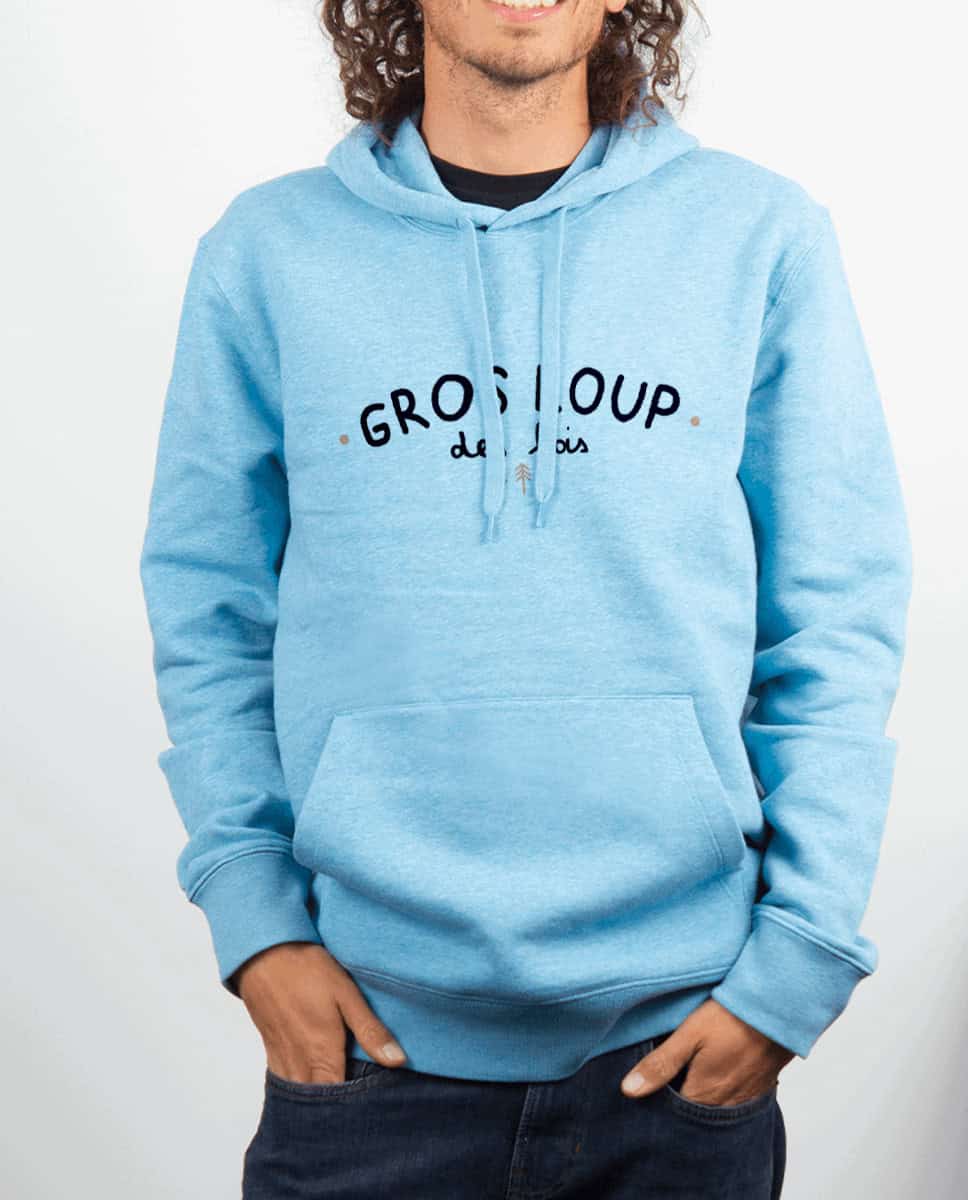 SWEAT HOMME : GROS LOUP DES BOIS – Image 10
