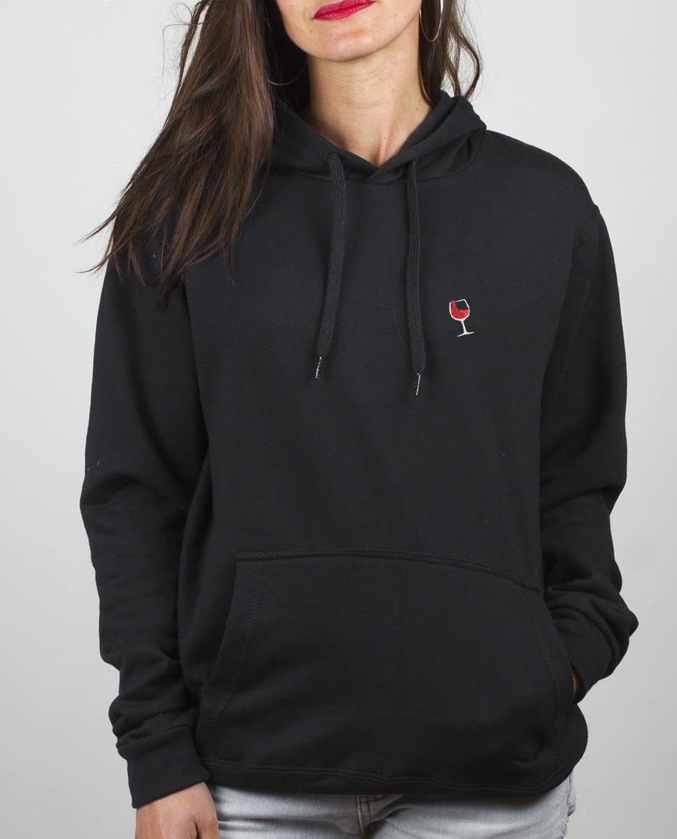 SWEAT BRODE FEMME : VERRE DE VIN – Image 2