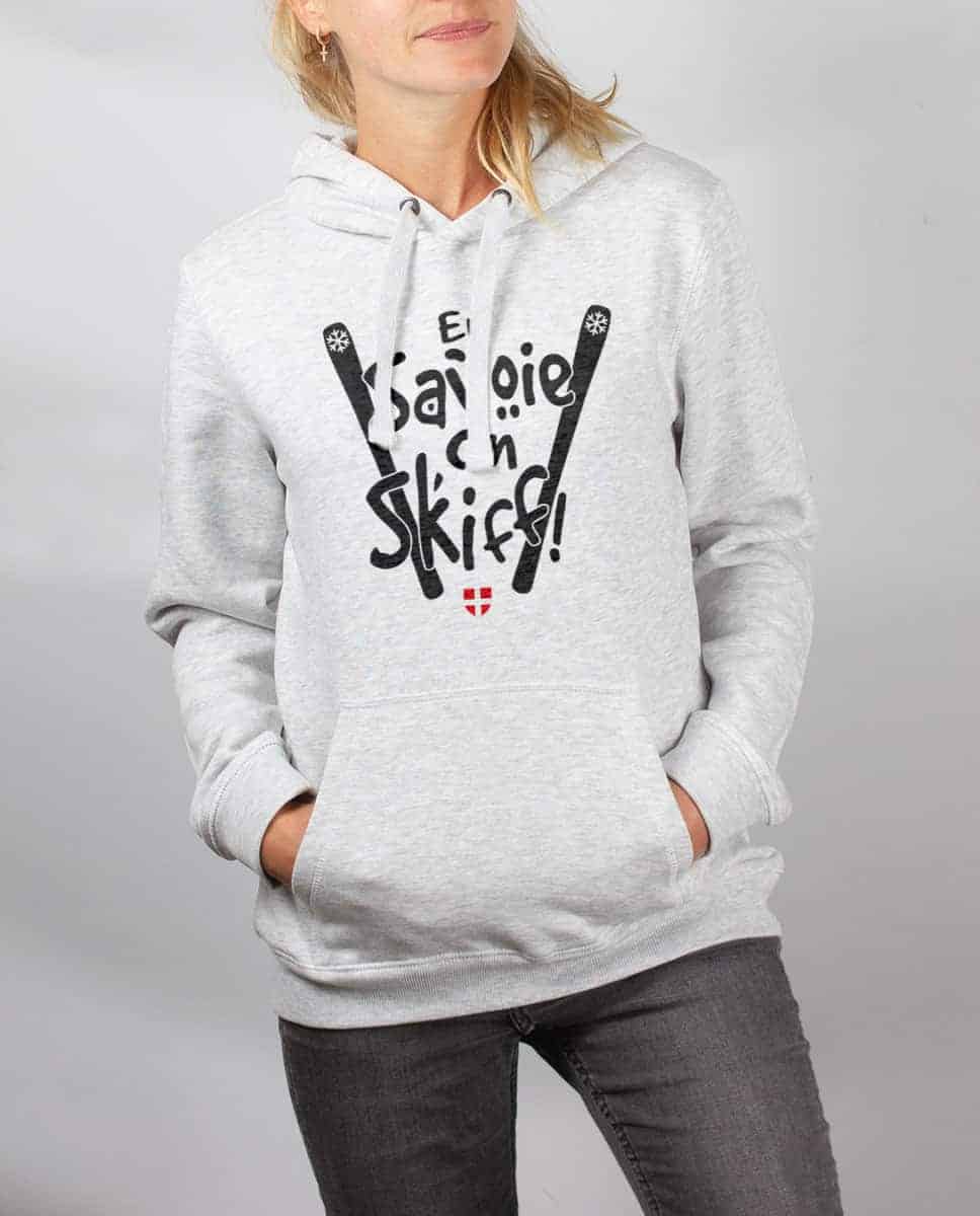 SWEAT FEMME : EN SAVOIE ON SKIFF – Image 2