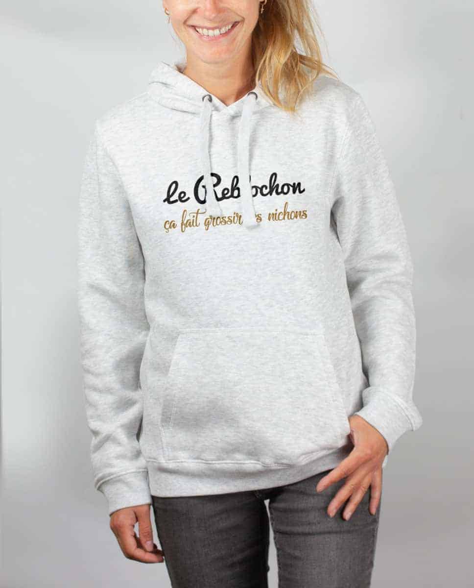 SWEAT FEMME : LE REBLOCHON ÇA FAIT GROSSIR LES NICHONS – Image 2