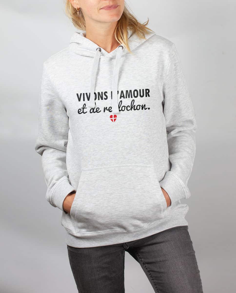 SWEAT FEMME : VIVONS D'AMOUR ET DE REBLOCHON – Image 2