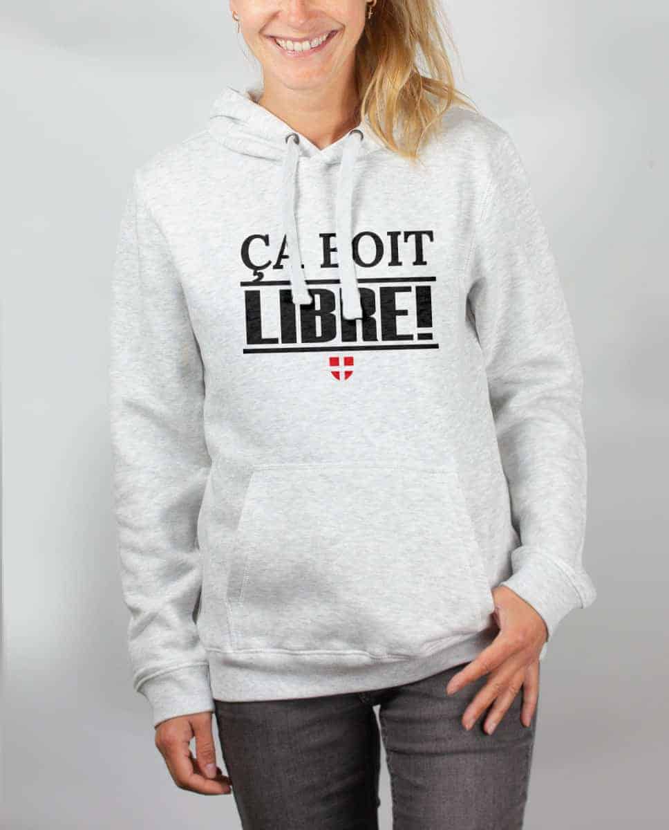 SWEAT FEMME : ÇA BOIT LIBRE – Image 3