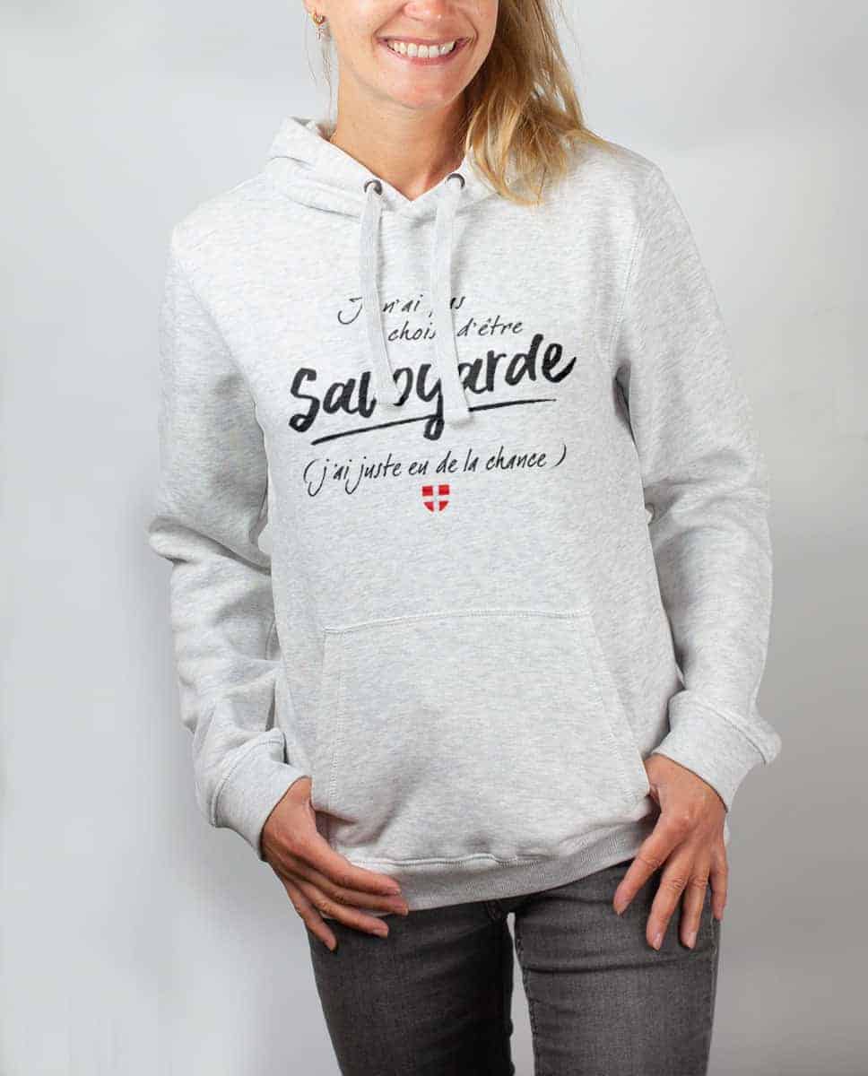 SWEAT FEMME : JE N'AI PAS CHOISI D'ÊTRE SAVOYARDE – Image 5