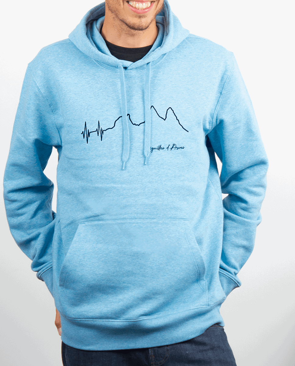 SWEAT HOMME : BATTEMENTS DE COEUR AIGUILLES D ARVES – Image 8