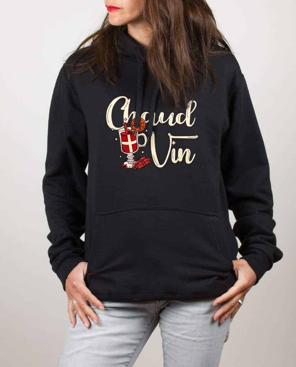 SWEAT FEMME : CHAUD VIN – Image 2