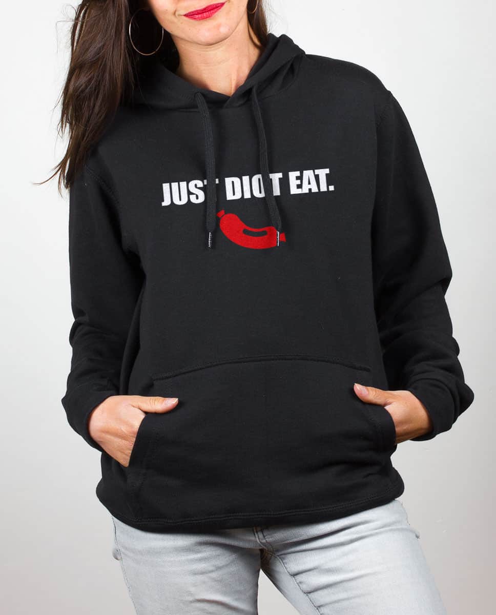 SWEAT FEMME : JUST DIOT EAT. – Image 3
