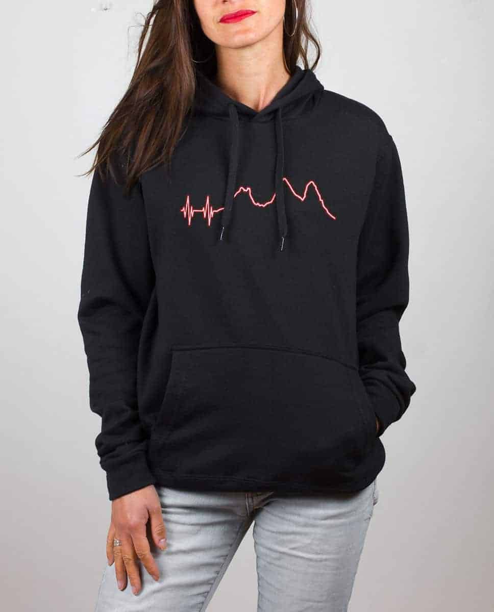 SWEAT FEMME : BATTEMENTS DE COEUR AIGUILLES D ARVES – Image 14