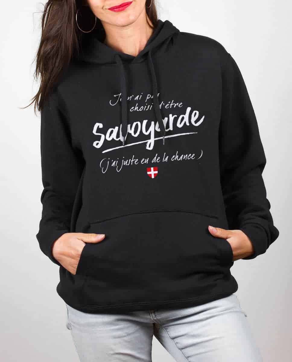 SWEAT FEMME : JE N'AI PAS CHOISI D'ÊTRE SAVOYARDE – Image 4