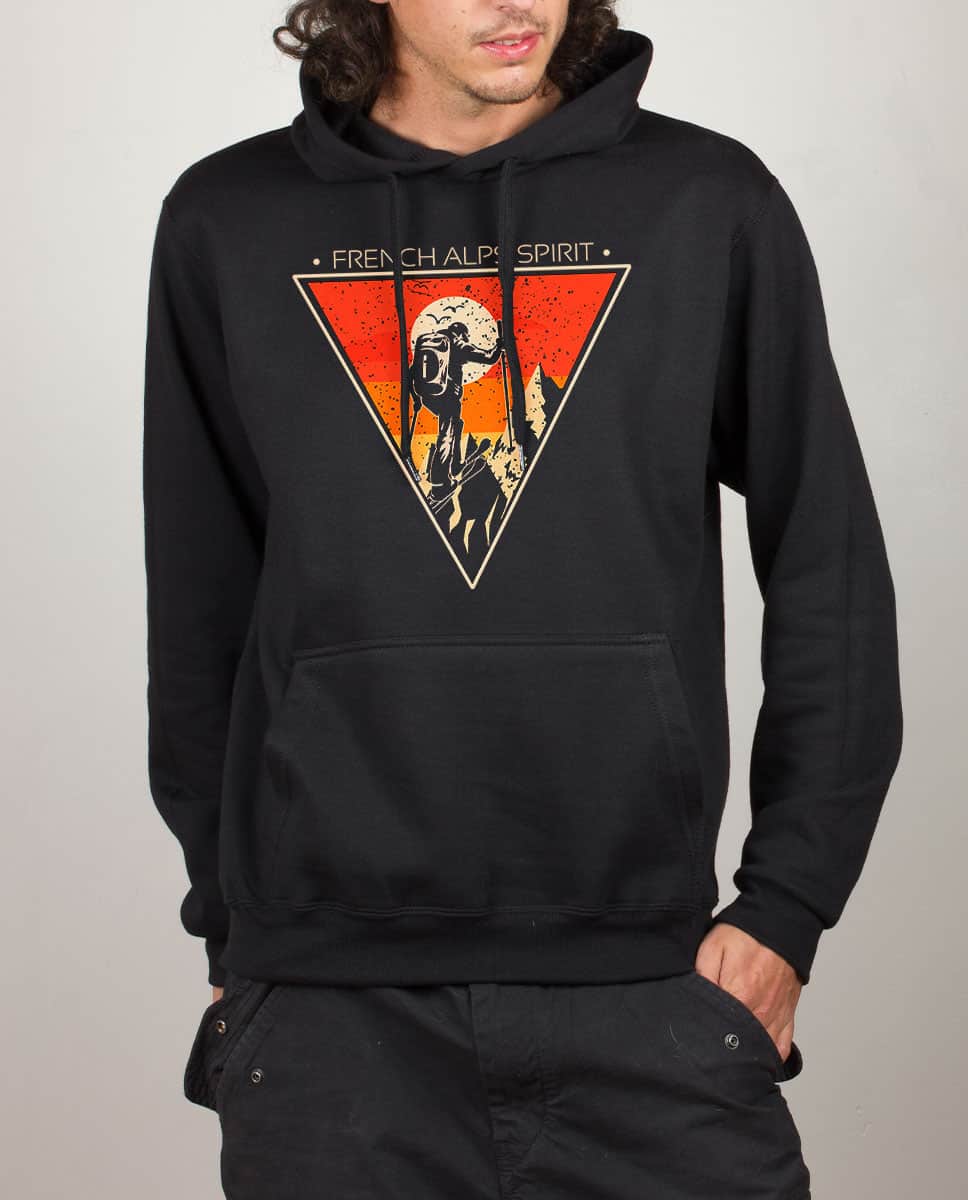 SWEAT HOMME : FRENCH ALPS SPIRIT SKI DE RANDO – Image 7