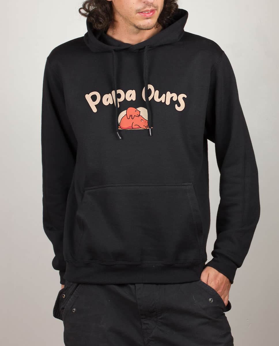 SWEAT HOMME : GROS LOUP DES BOIS – Image 7