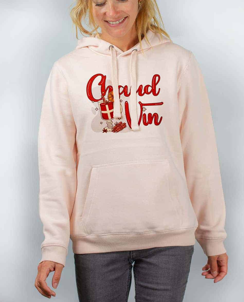 SWEAT FEMME : CHAUD VIN – Image 3