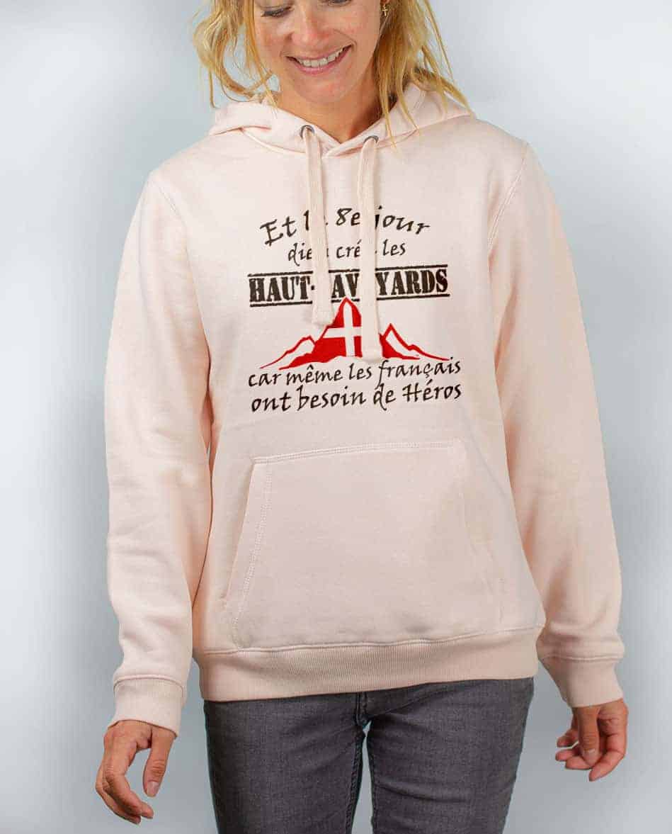 SWEAT FEMME : DIEU CREA LES HAUT SAVOYARDS – Image 2