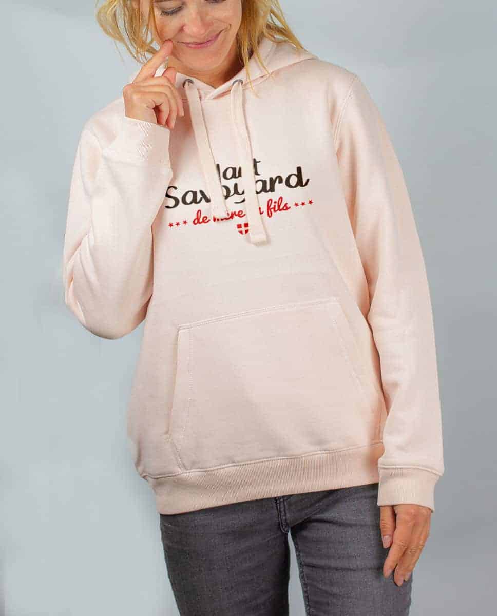 SWEAT FEMME : HAUT SAVOYARD DE MERE EN FILS – Image 3