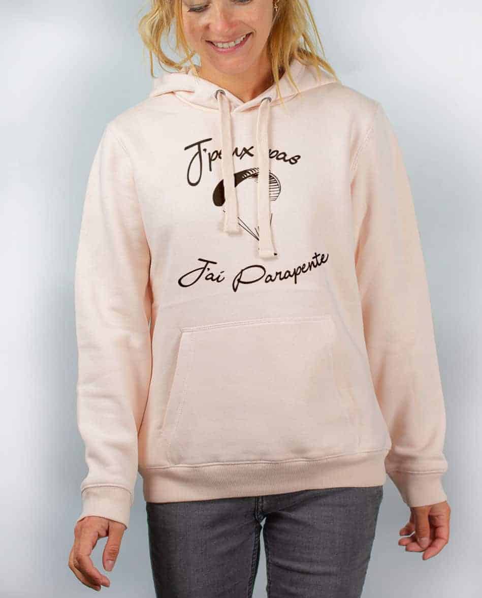 SWEAT FEMME : J'PEUX PAS J'AI PARAPENTE – Image 3