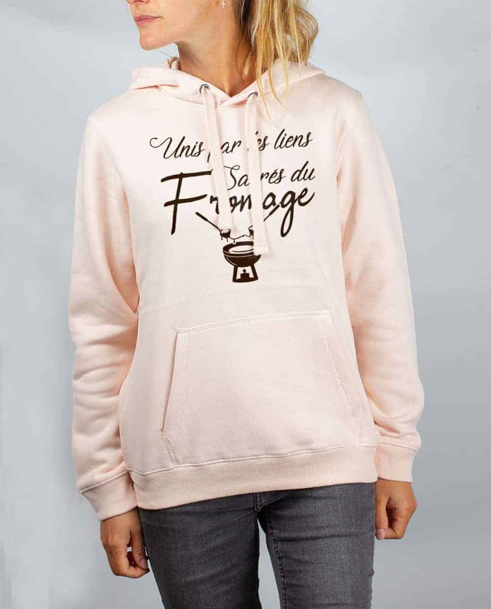 SWEAT FEMME : UNIS PAR LES LIENS SACRÉS DU FROMAGE – Image 10