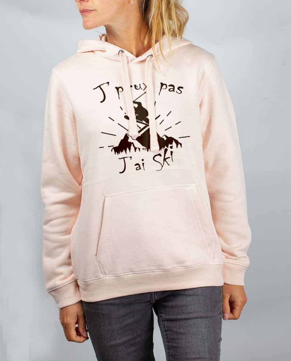 SWEAT FEMME : J'PEUX PAS J'AI SKI – Image 6