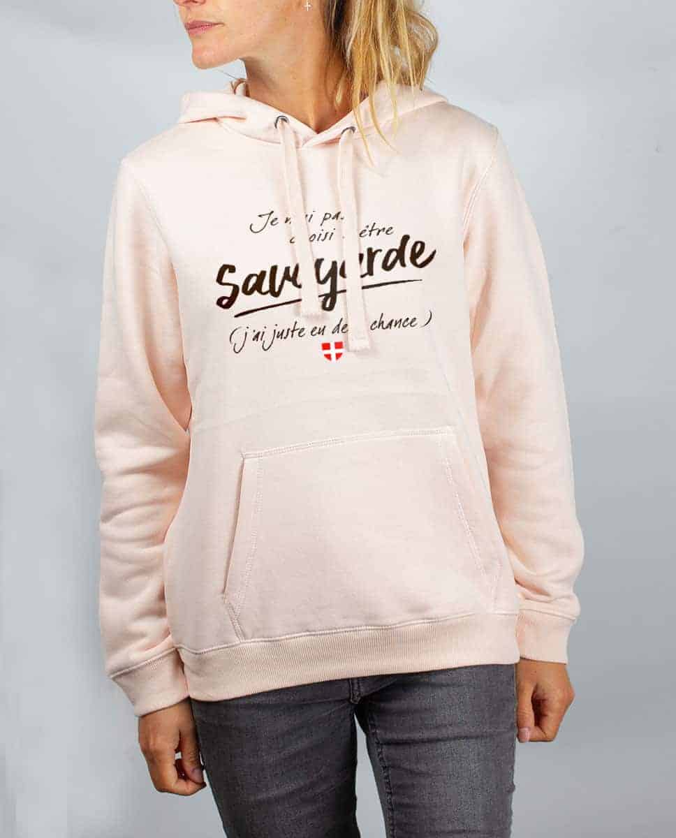SWEAT FEMME : JE N'AI PAS CHOISI D'ÊTRE SAVOYARDE – Image 7