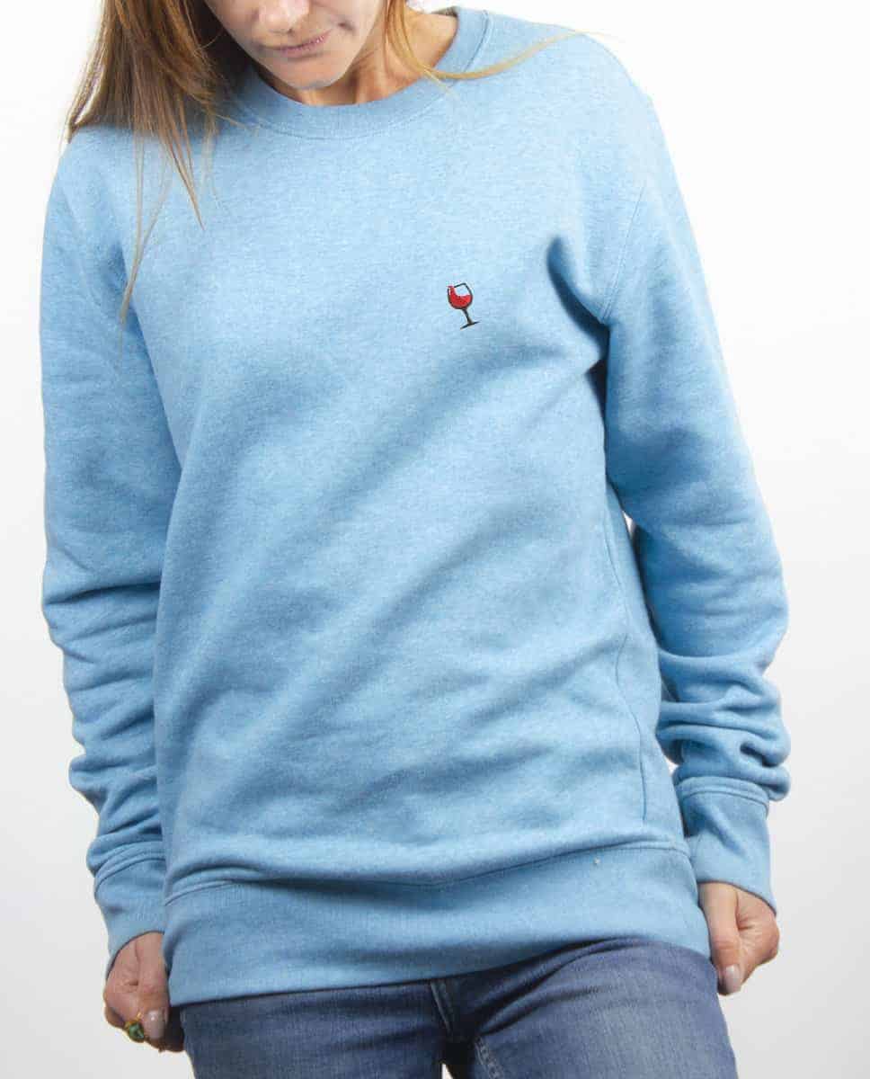 PULL BRODE FEMME : VERRE DE VIN – Image 5