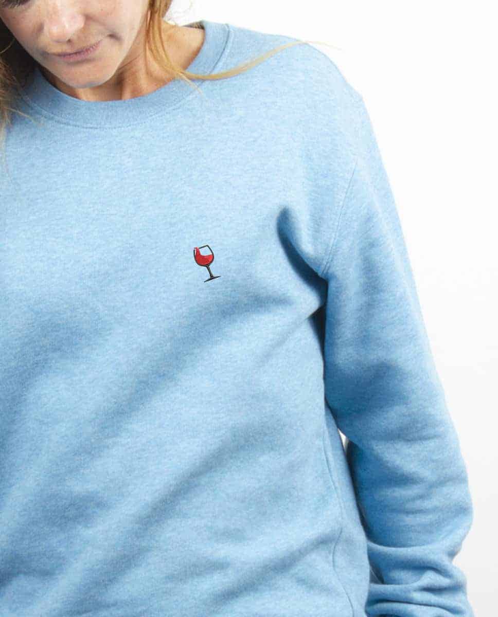 PULL BRODE FEMME : VERRE DE VIN – Image 8