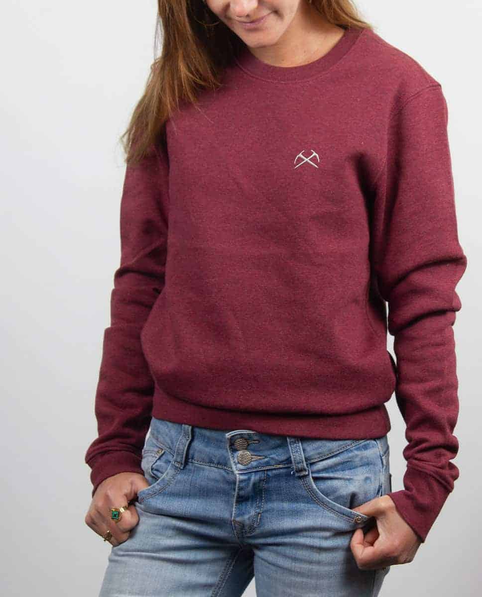 PULL BRODE FEMME : ALPINISME PIOLETS – Image 3